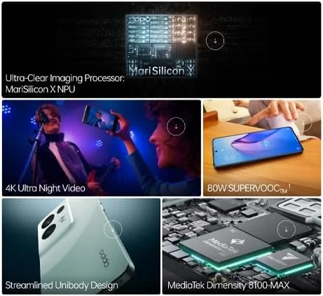 گوشی هوشمند اوپو Reno 8 Pro 5G دو سیم کارت 6.56 اینچ 256 گیگابایت رم 12 گیگابایت| باتری بادوام 4500 میلی آمپر ساعت سبز براق - نسخه خاورمیانه گوشی هوشمند اوپو Reno 8 Pro 5G دو سیم کارت 6.56 اینچ 256 گیگابایت رم 12 گیگابایت| باتری بادوام 4500 میلی آمپر ساعت سبز براق - نسخه خاورمیانه