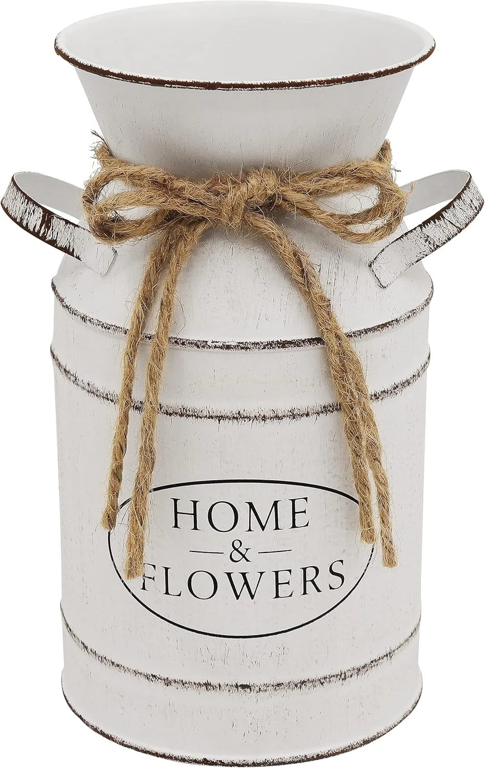 گلدان فلزی طرح گل Soyizom، گلدان دکوری قدیمی، گلدان سطل شیر با دسته، گلدان سفید فرانسوی، گلدان با روکش گالوانیزه، کوزه گلدان شیک و کهنه برای دکوراسیون منزل به سبک روستیک گلدان فلزی طرح گل Soyizom، گلدان دکوری قدیمی، گلدان سطل شیر با دسته، گلدان سفید فرانسوی، گلدان با روکش گالوانیزه، کوزه گلدان شیک و کهنه برای دکوراسیون منزل به سبک روستیک