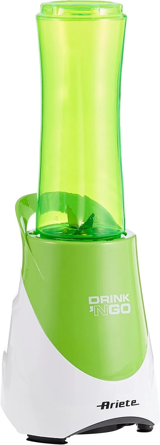 مخلوط کن قابل حمل آریته Drink N Go، 0.6 لیتر - سفید/سبز، 563/00