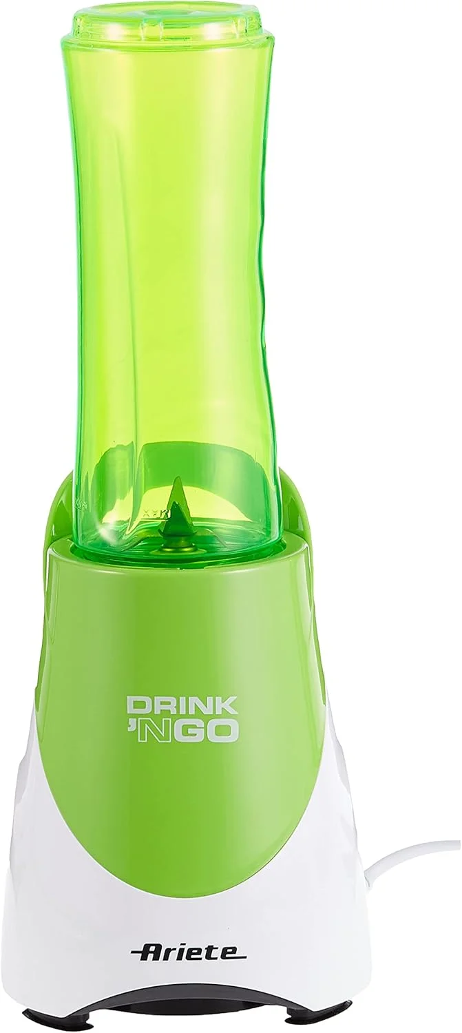 مخلوط کن قابل حمل آریته Drink N Go، 0.6 لیتر - سفید/سبز، 563/00