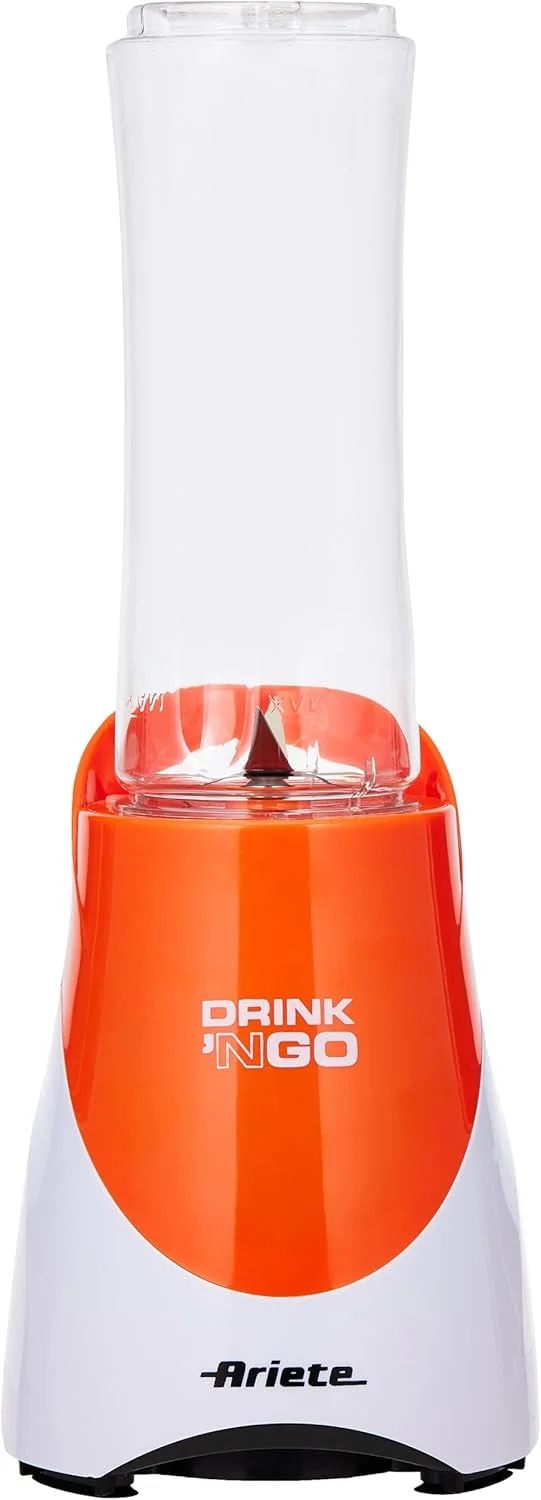 مخلوط کن شخصی Ariete Drink'Ngo-نارنجی 563، چند لایه، 300 وات