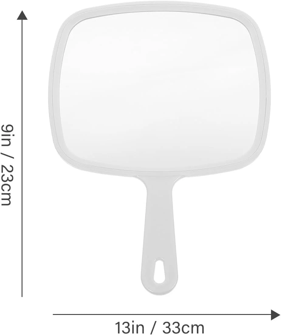 آینه دستی Baluue، آینه آرایشی تزئینی، آینه دستی مسافرتی، آینه آرایش دستی دخترانه ساده زنانه