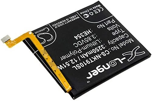 باتری جایگزین TollCor 3250mAh/3.85V برای نوکیا 9 PureView، TA-1082، TA-1087، P/N: HE354 باتری جایگزین TollCor 3250mAh/3.85V برای نوکیا 9 PureView، TA-1082، TA-1087، P/N: HE354