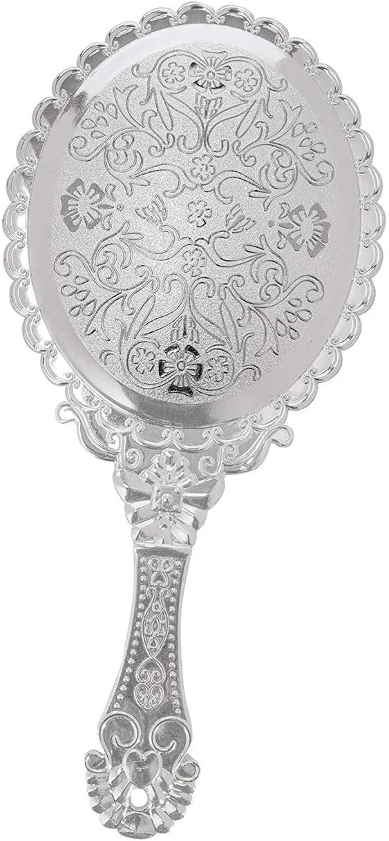 آینه آرایشی دستی کاباکه، آینه آرایشی تزئینی با طرح قدیمی، مناسب برای سفر آینه آرایشی دستی کاباکه، آینه آرایشی تزئینی با طرح قدیمی، مناسب برای سفر