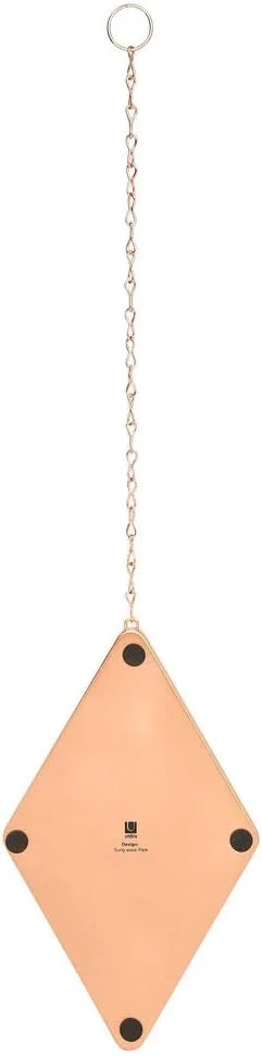 آینه های دیواری دایما امبرا، ست 3 عددی، مجموعه آینه های تزئینی برای دکور دیوار، دکور آپارتمان/هنر دیواری، مسی، 28.7 X 17.7 X 1.6 سانتی متر آینه های دیواری دایما امبرا، ست 3 عددی، مجموعه آینه های تزئینی برای دکور دیوار، دکور آپارتمان/هنر دیواری، مسی، 28.7 X 17.7 X 1.6 سانتی متر