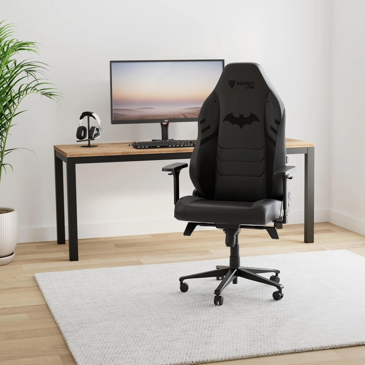 صندلی گیمینگ Secretlab Titan Evo Dark Knight - تکیه گاه - صندلی کامپیوتر ارگونومیک و راحت با دسته های 4D - بالش سر مغناطیسی و پشتیبانی کمری 4 طرفه - XL - مشکی - چرم مصنوعی صندلی گیمینگ Secretlab Titan Evo Dark Knight - تکیه گاه - صندلی کامپیوتر ارگونومیک و راحت با دسته های 4D - بالش سر مغناطیسی و پشتیبانی کمری 4 طرفه - XL - مشکی - چرم مصنوعی