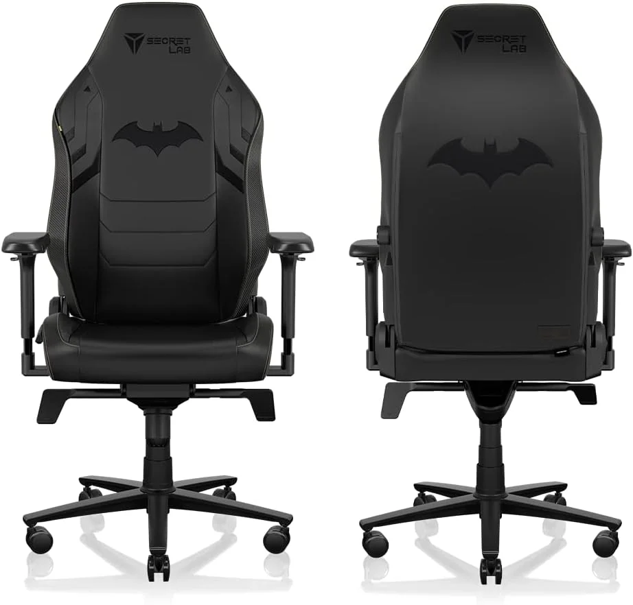 صندلی گیمینگ Secretlab Titan Evo Dark Knight - تکیه گاه - صندلی کامپیوتر ارگونومیک و راحت با دسته های 4D - بالش سر مغناطیسی و پشتیبانی کمری 4 طرفه - XL - مشکی - چرم مصنوعی صندلی گیمینگ Secretlab Titan Evo Dark Knight - تکیه گاه - صندلی کامپیوتر ارگونومیک و راحت با دسته های 4D - بالش سر مغناطیسی و پشتیبانی کمری 4 طرفه - XL - مشکی - چرم مصنوعی