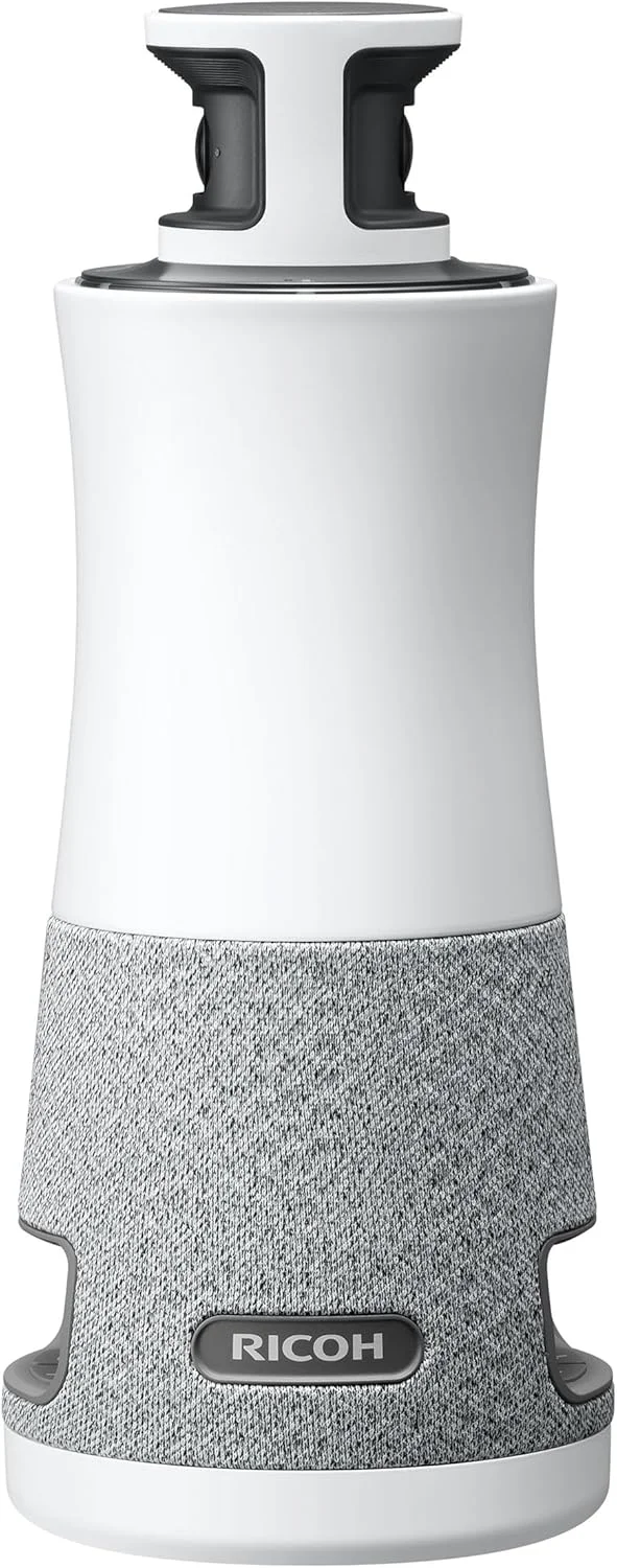 دوربین کنفرانس 360 درجه RICOH Meeting - مجهز به هوش مصنوعی - تمرکز بر سخنران فعال - اتصال آسان - دارای تاییدیه Zoom - سازگار با Microsoft Teams، Google Meet، Cisco Webex