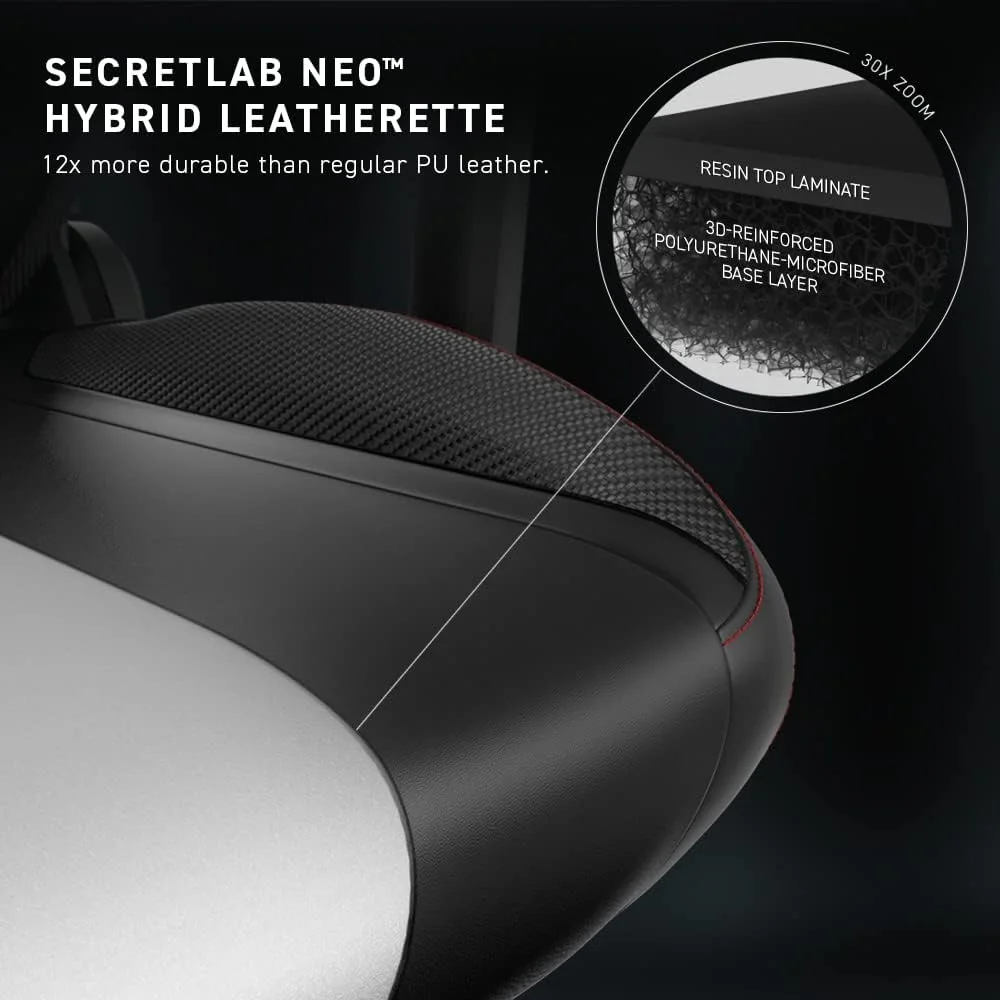 صندلی گیمینگ تایتان ایوو مانستر هانتر Secretlab - تکیه گاه دار - صندلی کامپیوتر ارگونومیک و راحت با دسته های 4D - بالشتک سر مغناطیسی و پشتیبانی کمری 4 طرفه - مشکی/قرمز - چرم مصنوعی صندلی گیمینگ تایتان ایوو مانستر هانتر Secretlab - تکیه گاه دار - صندلی کامپیوتر ارگونومیک و راحت با دسته های 4D - بالشتک سر مغناطیسی و پشتیبانی کمری 4 طرفه - مشکی/قرمز - چرم مصنوعی
