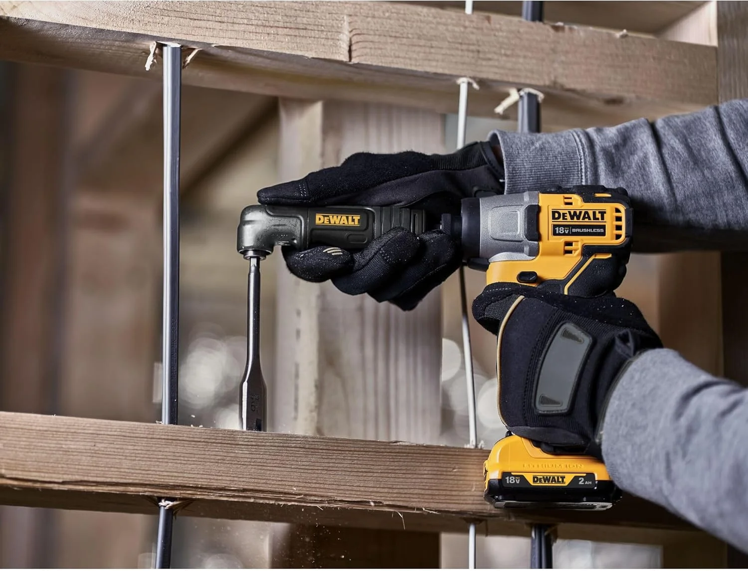 اتصال زاویه راست ماژولار ضربه ای DeWalt اتصال زاویه راست ماژولار ضربه ای DeWalt