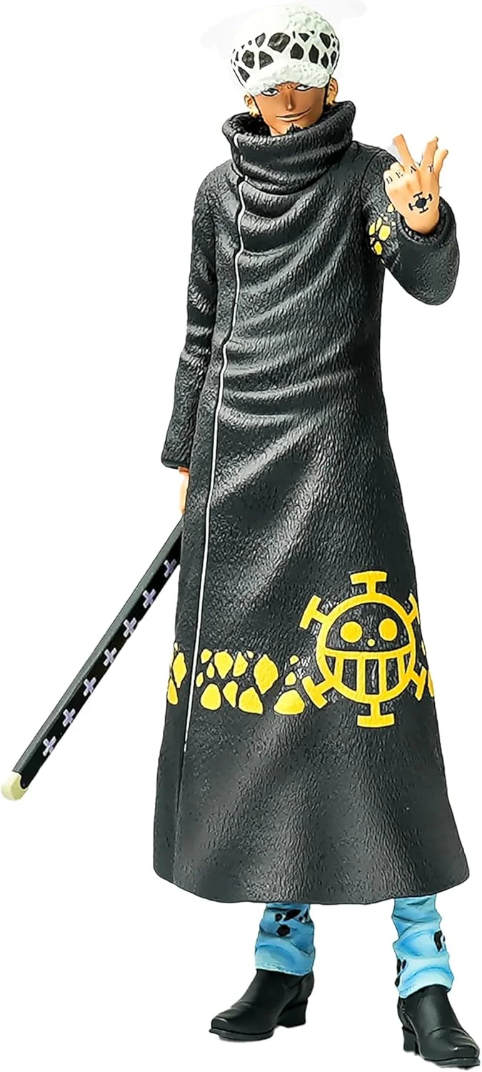 مجسمه ترافالگار لاو Grandista Nero از Banpresto One Piece، اسباب بازی کلکسیونی، سایز 11.4 اینچ مجسمه ترافالگار لاو Grandista Nero از Banpresto One Piece، اسباب بازی کلکسیونی، سایز 11.4 اینچ