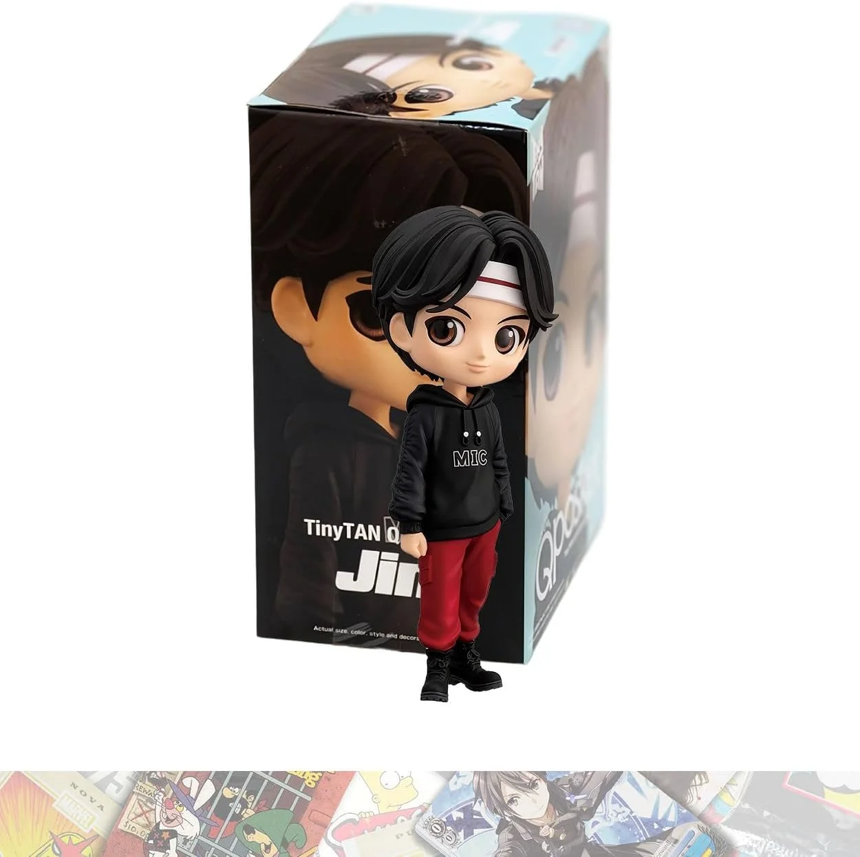 مجسمه مینی کیو پاسکت بانپ୍ରستو J i n [A]: 14 سانتی متر همراه با 1 کارت بازرگانی با تم سازگار A.C.G. (18652)