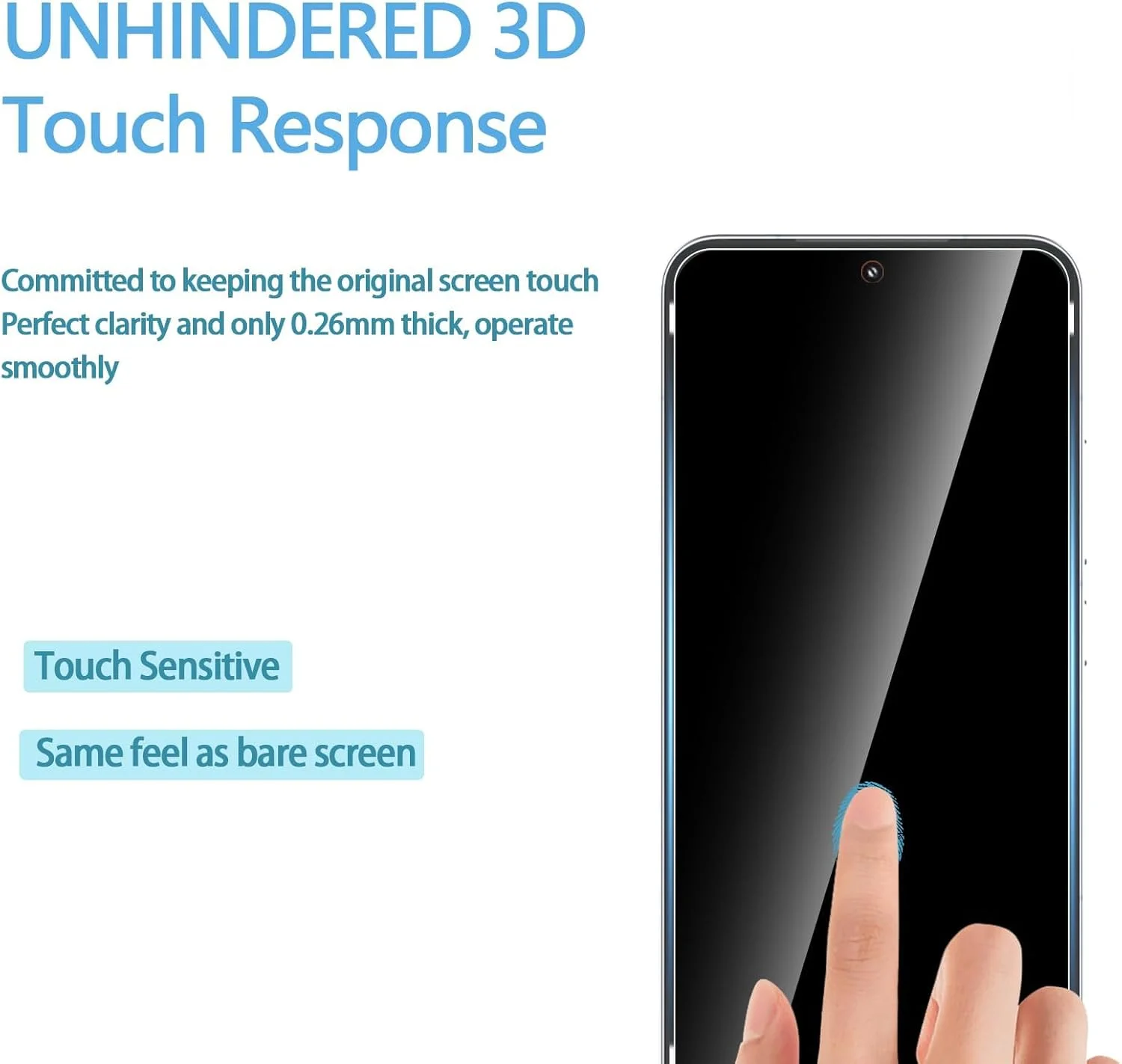 محافظ صفحه نمایش شیشه ای حرارت دیده شفاف برای شیائومی 15 5G به همراه محافظ لنز دوربین عقب، نصب آسان، 2+2 تکه