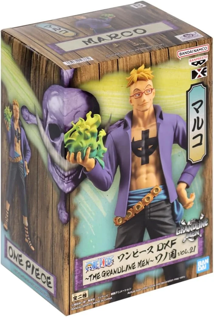 مجسمه مارکو از مجموعه گرندلاین من وان پیس، تولید بنپرستو مجسمه مارکو از مجموعه گرندلاین من وان پیس، تولید بنپرستو