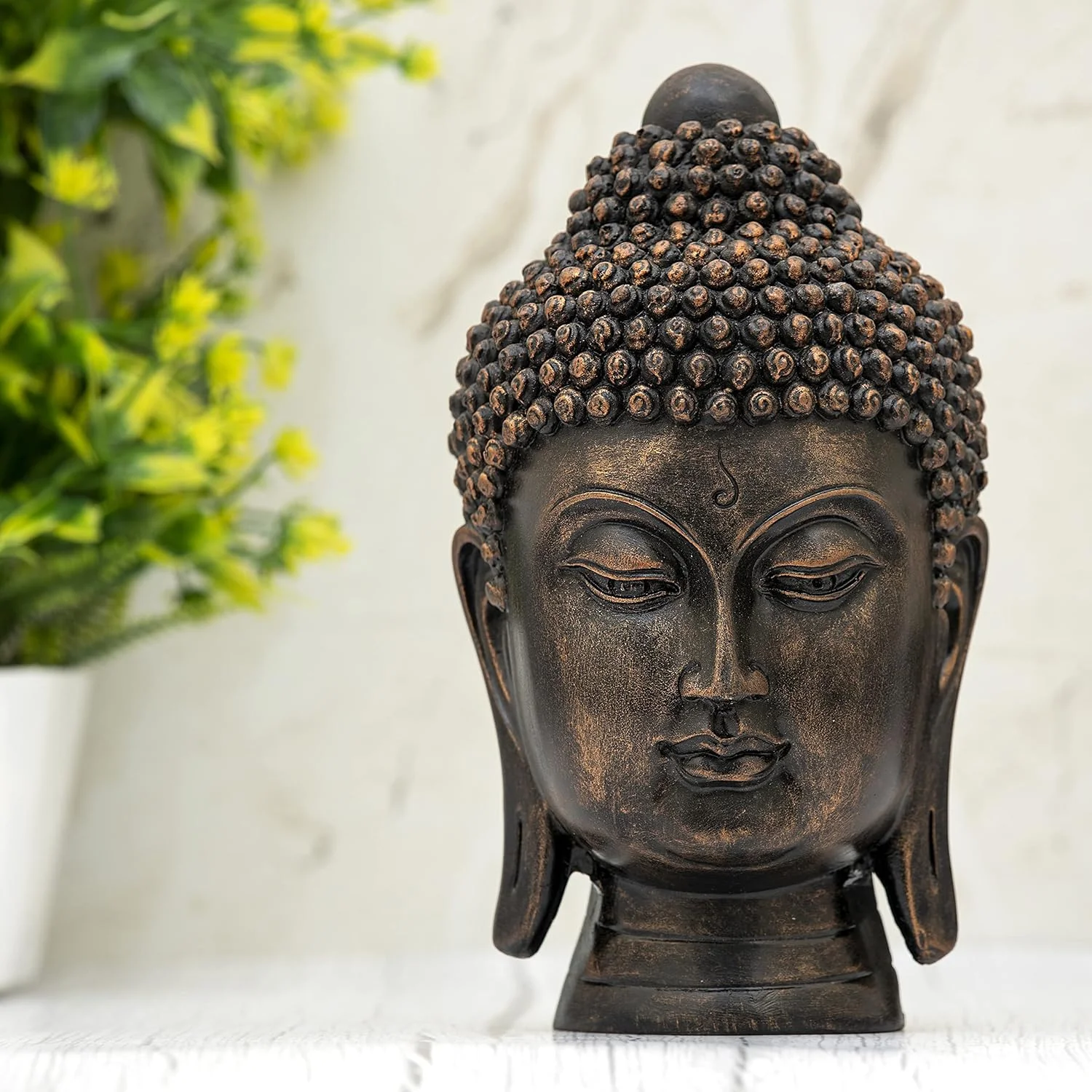 مجسمه بودا از جنس پلی رزین، مناسب برای دکوراسیون منزل و اتاق نشیمن - A_COP-DB6 مجسمه بودا از جنس پلی رزین، مناسب برای دکوراسیون منزل و اتاق نشیمن - A_COP-DB6