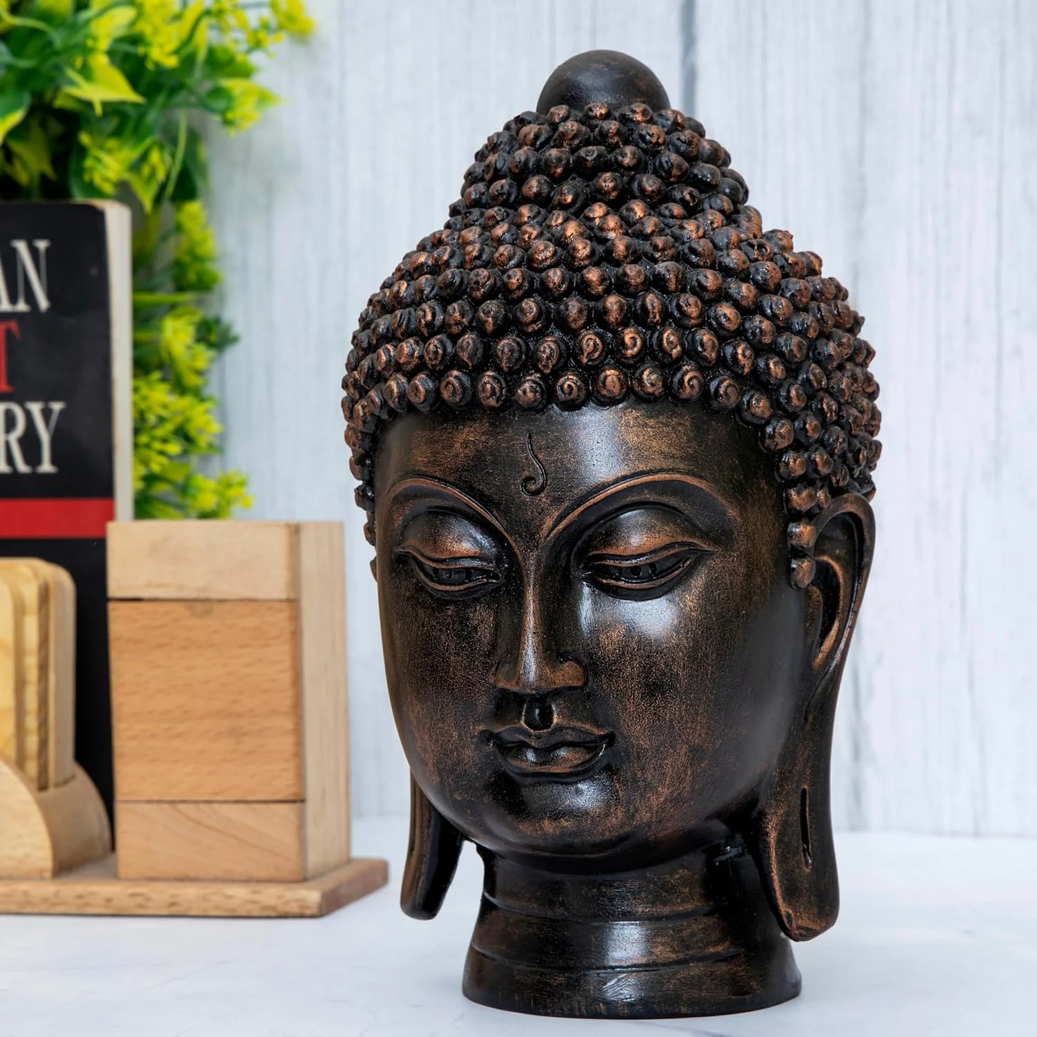 مجسمه بودا از جنس پلی رزین، مناسب برای دکوراسیون منزل و اتاق نشیمن - A_COP-DB6 مجسمه بودا از جنس پلی رزین، مناسب برای دکوراسیون منزل و اتاق نشیمن - A_COP-DB6