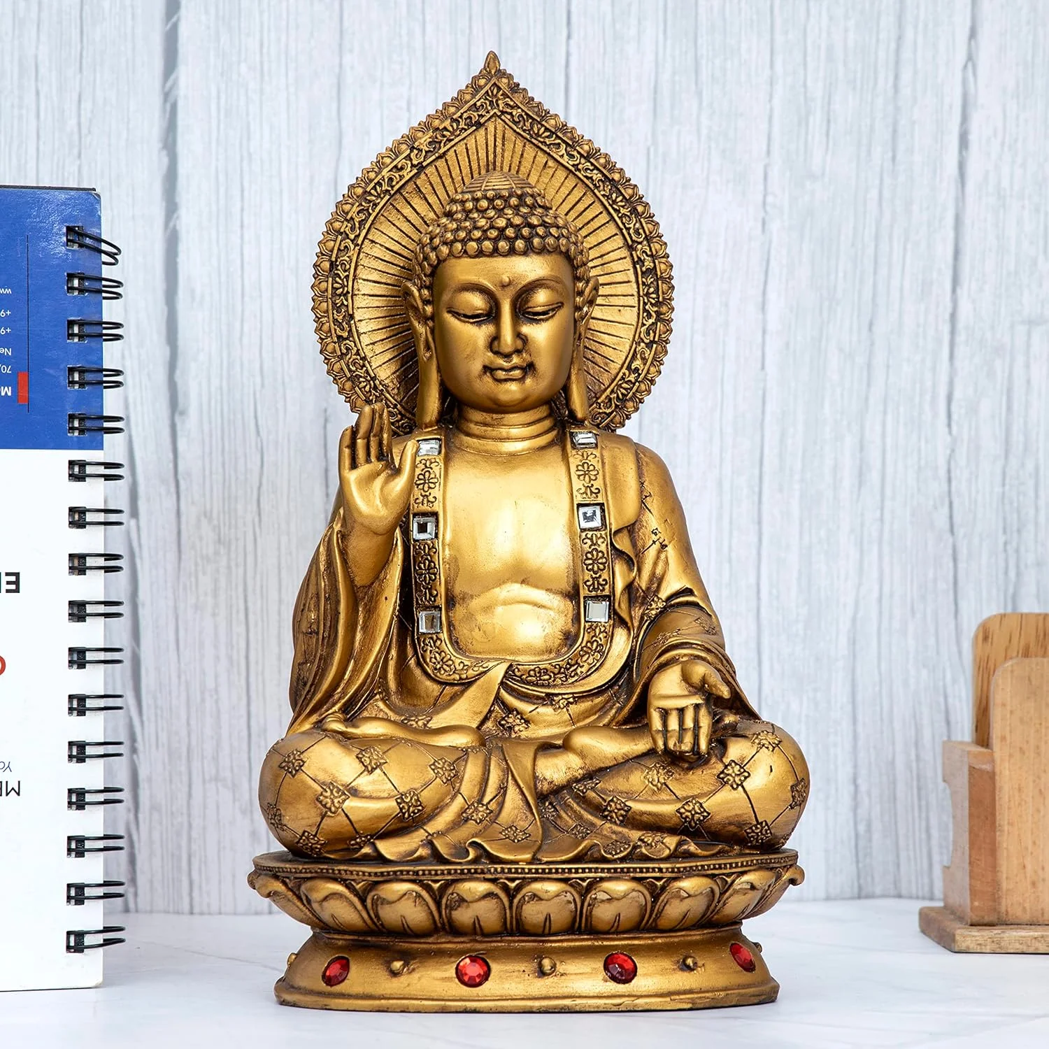 مجسمه بودا از جنس پلی رزین، مناسب برای دکوراسیون منزل (GOL4) مجسمه بودا از جنس پلی رزین، مناسب برای دکوراسیون منزل (GOL4)