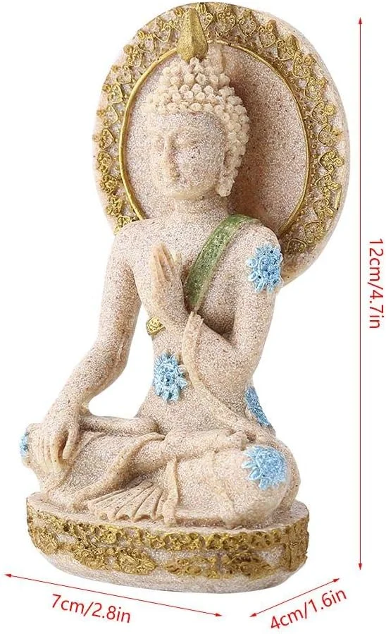 مجسمه بودیساتوا ماسه سنگی طبیعی وال فرانت، مجسمه بودای ماسه سنگی فنگ شویی، تزئین هدیه برای مدیتیشن و آرامش در هتل منزل مجسمه بودیساتوا ماسه سنگی طبیعی وال فرانت، مجسمه بودای ماسه سنگی فنگ شویی، تزئین هدیه برای مدیتیشن و آرامش در هتل منزل