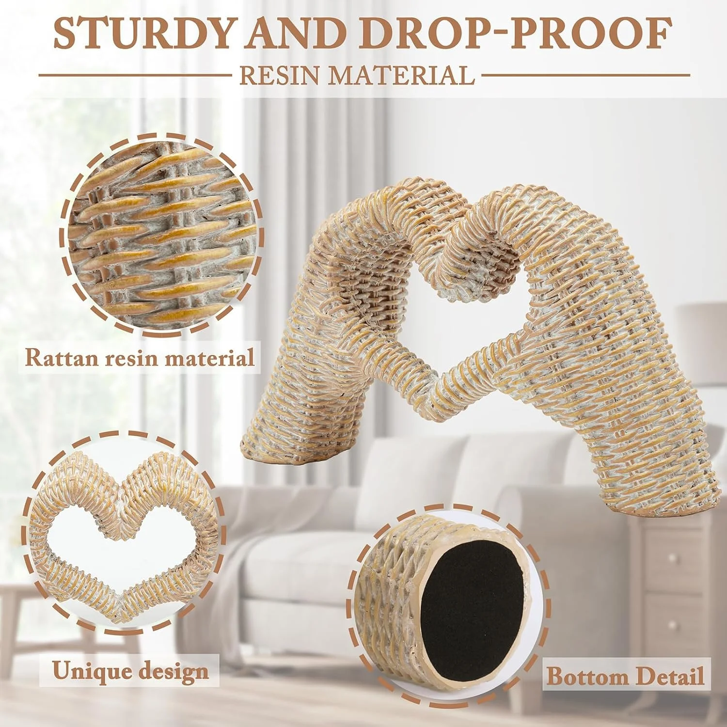 مجسمه دکوری قلب رزینی تزویق، مناسب اتاق نشیمن، اتاق خواب، قفسه کتاب، میز قهوه، هدیه برای بانوان، لوازم جانبی انگشتی منزل، مجسمه هنری مدرن مجسمه دکوری قلب رزینی تزویق، مناسب اتاق نشیمن، اتاق خواب، قفسه کتاب، میز قهوه، هدیه برای بانوان، لوازم جانبی انگشتی منزل، مجسمه هنری مدرن