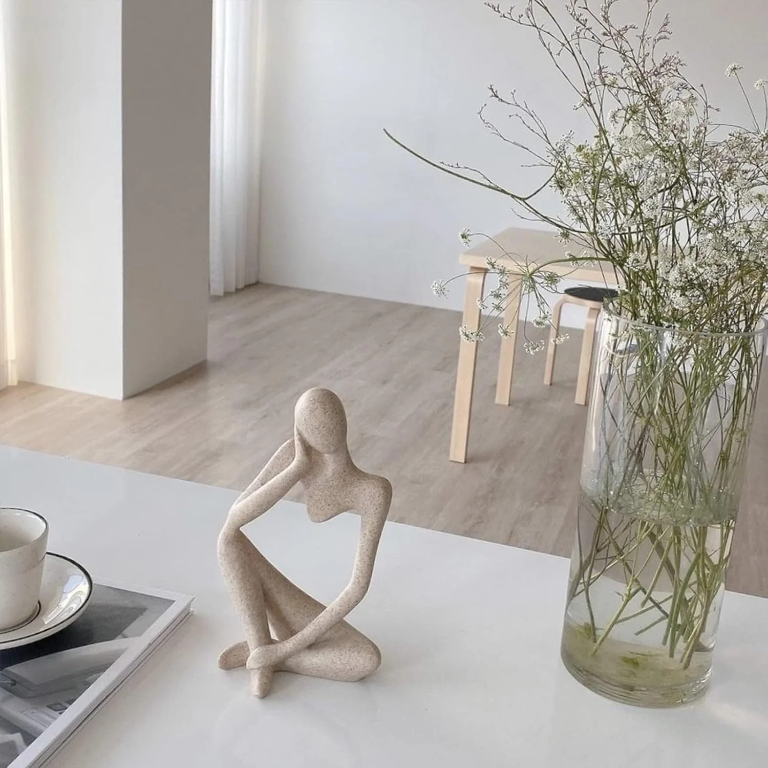 مجسمه های متفکر تزویق، تزیینات مجسمه متفکر رزین ماسه سنگی، تزیینات صنایع دستی شخصیت، هدیه خانه نویی به سبک انتزاعی، دکوراسیون میز اتاق ناهار خوری اتاق نشیمن مجسمه های متفکر تزویق، تزیینات مجسمه متفکر رزین ماسه سنگی، تزیینات صنایع دستی شخصیت، هدیه خانه نویی به سبک انتزاعی، دکوراسیون میز اتاق ناهار خوری اتاق نشیمن