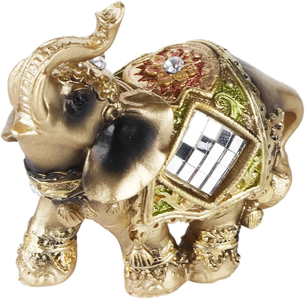 مجسمه فیل سبز خوش شانس فنگ شویی، دکوری و هدیه (شیپور سبز) مجسمه فیل سبز خوش شانس فنگ شویی، دکوری و هدیه (شیپور سبز)