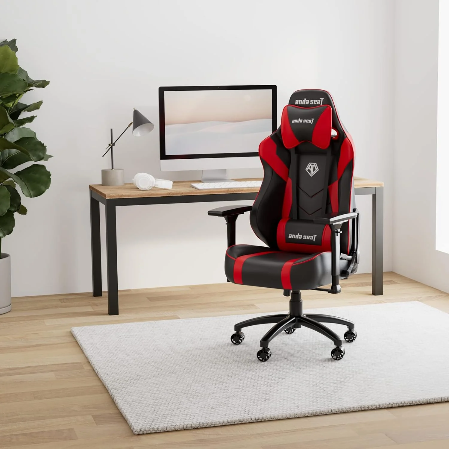 صندلی گیمینگ ممتاز Anda Seat Dark Demon - مشکی/قرمز