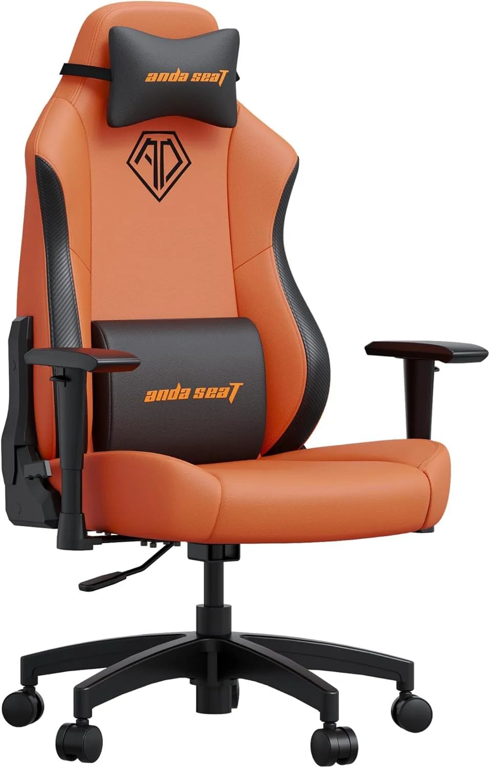 صندلی گیمینگ کودکانه Anda Seat Phantom مناسب برای کودکان 5 تا 10 سال - صندلی های بازی ارگونومیک، صندلی کامپیوتر کوچک تاشو برای پسران و دختران، بالشتک های گردن و کمر - صندلی اداری چرمی PVC نارنجی برای کودکان صندلی گیمینگ کودکانه Anda Seat Phantom مناسب برای کودکان 5 تا 10 سال - صندلی های بازی ارگونومیک، صندلی کامپیوتر کوچک تاشو برای پسران و دختران، بالشتک های گردن و کمر - صندلی اداری چرمی PVC نارنجی برای کودکان