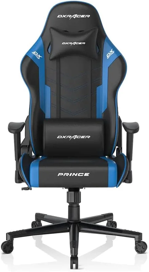 صندلی گیمینگ DXRacer مدل Prince - مشکی و آبی (GC-P132-NB-F2-158) صندلی گیمینگ DXRacer مدل Prince - مشکی و آبی (GC-P132-NB-F2-158)