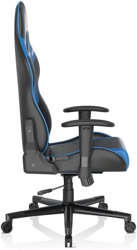صندلی گیمینگ DXRacer مدل Prince - مشکی و آبی (GC-P132-NB-F2-158)