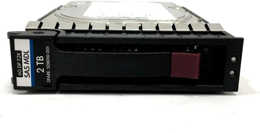 هارد دیسک درایو 2 ترابایتی اچ پی 507616-B21، 3.5 اینچی، دو پورت