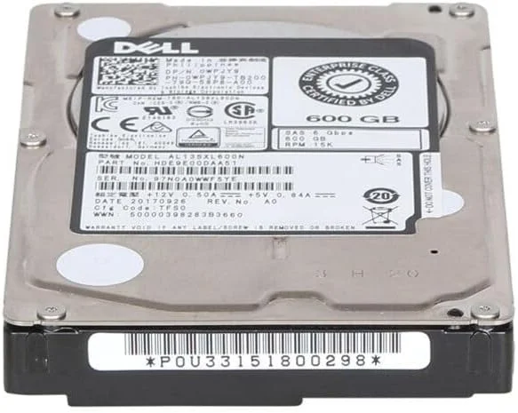 هارد درایو 600 گیگابایتی SAS با سرعت 15K و رابط 6G مدل LFF هارد درایو 600 گیگابایتی SAS با سرعت 15K و رابط 6G مدل LFF