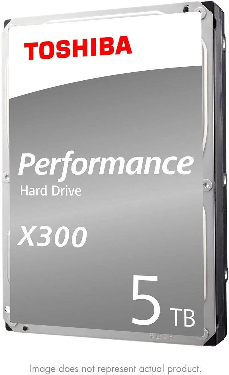 هارد دیسک داخلی 5 ترابایتی توشیبا X300، مناسب برای عملکرد بالا و بازی، 3.5 اینچی – CMR SATA 6.0 گیگابیت بر ثانیه، 7200 دور در دقیقه، 128 مگابایت کش - HDWE150XZSTA هارد دیسک داخلی 5 ترابایتی توشیبا X300، مناسب برای عملکرد بالا و بازی، 3.5 اینچی – CMR SATA 6.0 گیگابیت بر ثانیه، 7200 دور در دقیقه، 128 مگابایت کش - HDWE150XZSTA