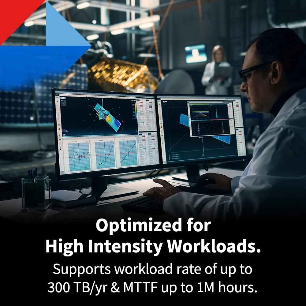 هارد دیسک داخلی 3.5 اینچی توشیبا X300 PRO با ظرفیت 20 ترابایت، عملکرد بالا برای متخصصان خلاق - نرخ حجم کار تا 300 ترابایت در سال، CMR SATA 6 گیگابیت بر ثانیه، 7200 دور در دقیقه، 512 مگابایت حافظه کش - HDWR62AXZSTB هارد دیسک داخلی 3.5 اینچی توشیبا X300 PRO با ظرفیت 20 ترابایت، عملکرد بالا برای متخصصان خلاق - نرخ حجم کار تا 300 ترابایت در سال، CMR SATA 6 گیگابیت بر ثانیه، 7200 دور در دقیقه، 512 مگابایت حافظه کش - HDWR62AXZSTB