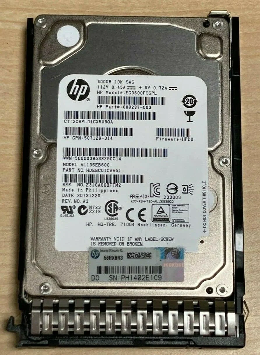 هارد درایو توشیبا AL13SEB600 - 600 گیگابایت - داخلی - 2.5 اینچ - SAS-2 - 10500 دور در دقیقه - بافر: 64 مگابایت هارد درایو توشیبا AL13SEB600 - 600 گیگابایت - داخلی - 2.5 اینچ - SAS-2 - 10500 دور در دقیقه - بافر: 64 مگابایت
