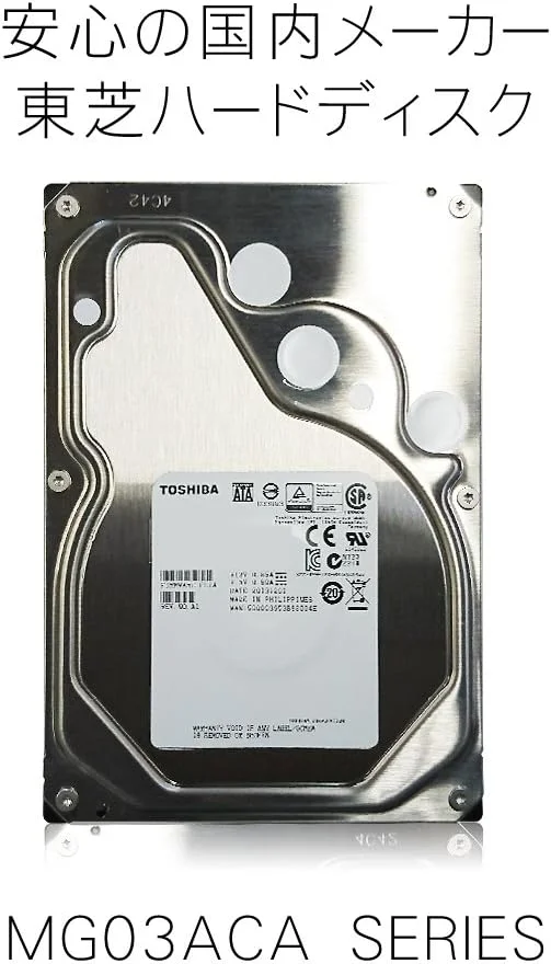 هارد دیسک داخلی 4 ترابایتی توشیبا MG03ACA، 3.5 اینچی، 7200 دور در دقیقه، 64 مگابایت، SATA 6 گیگابیت بر ثانیه، مدل MG03ACA400 هارد دیسک داخلی 4 ترابایتی توشیبا MG03ACA، 3.5 اینچی، 7200 دور در دقیقه، 64 مگابایت، SATA 6 گیگابیت بر ثانیه، مدل MG03ACA400