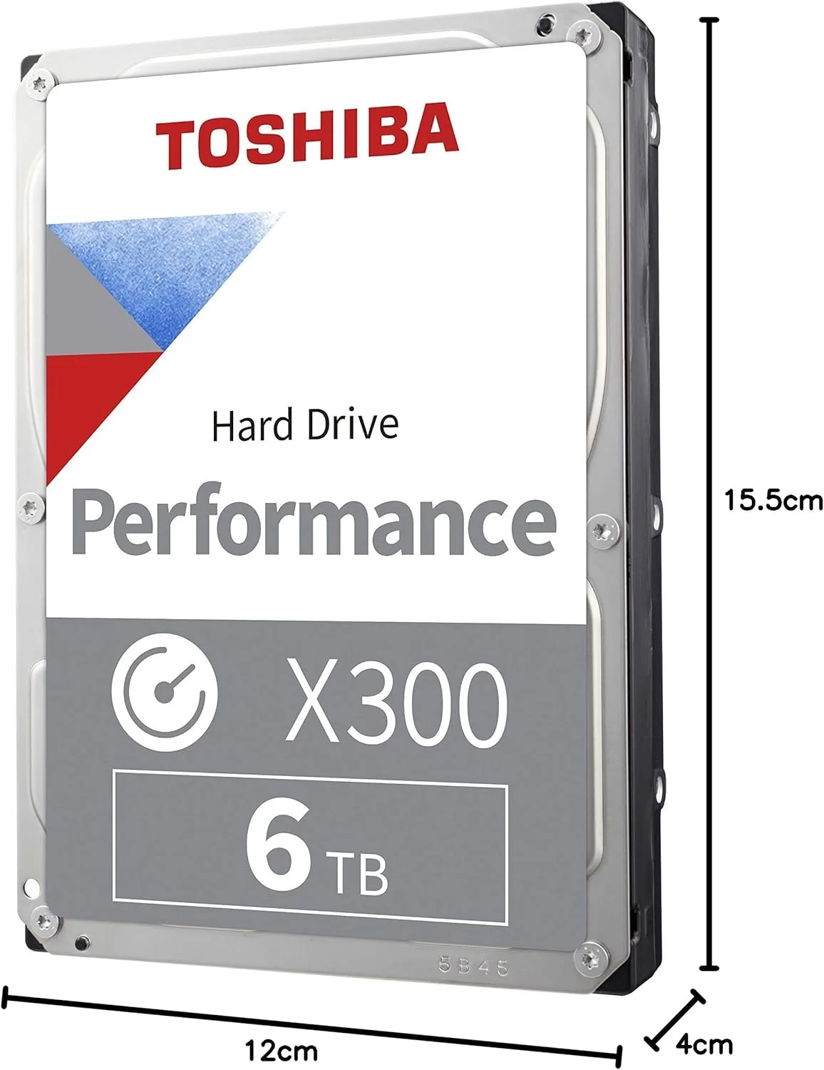 هارد دیسک داخلی 6 ترابایتی توشیبا X300 با عملکرد بالا، 3.5 اینچی SATA، 7200 دور در دقیقه، بافر 128 مگابایتی (HDWR460UZSVA) هارد دیسک داخلی 6 ترابایتی توشیبا X300 با عملکرد بالا، 3.5 اینچی SATA، 7200 دور در دقیقه، بافر 128 مگابایتی (HDWR460UZSVA)