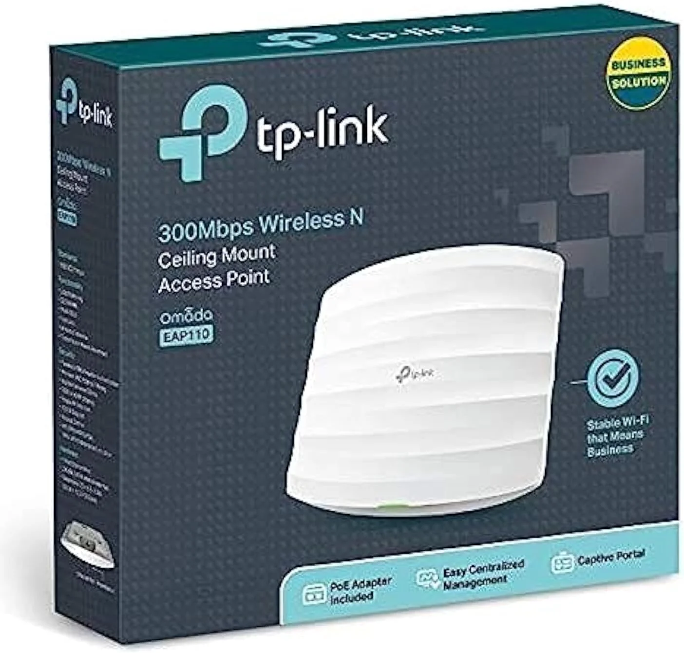 اکسس پوینت سقفی بی سیم N تی پی-لینک 300Mbps مدل EAP110 نسخه ارتقا یافته
