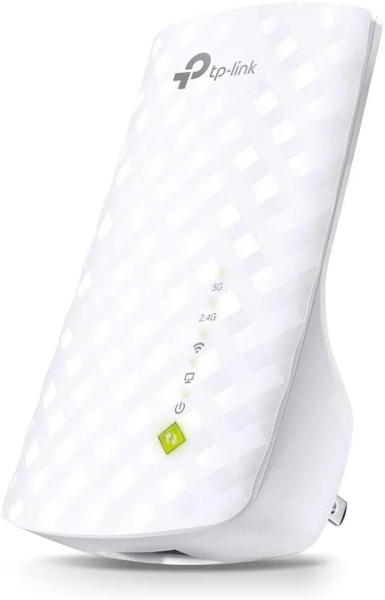 تقویت کننده محدوده وای فای TP-Link AC750 | تا 750 مگابیت در ثانیه | تقویت کننده وای فای دو بانده، تکرار کننده، تقویت کننده سیگنال وای فای، نقطه دسترسی | راه اندازی آسان | گسترش وای فای به خانه هوشمند و دستگاه های الکسا (RE200) تقویت کننده محدوده وای فای TP-Link AC750 | تا 750 مگابیت در ثانیه | تقویت کننده وای فای دو بانده، تکرار کننده، تقویت کننده سیگنال وای فای، نقطه دسترسی | راه اندازی آسان | گسترش وای فای به خانه هوشمند و دستگاه های الکسا (RE200)