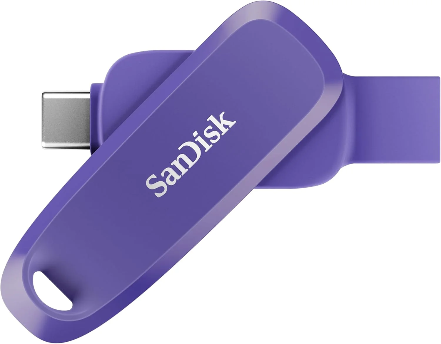 فلش مموری 256 گیگابایتی SanDisk مخصوص گوشی های اندرویدی - USB دو منظوره برای گوشی های هوشمند، تبلت ها و کامپیوترها - فلش مموری با کانکتورهای USB Type-C و Type-A، رنگ بنفش فلش مموری 256 گیگابایتی SanDisk مخصوص گوشی های اندرویدی - USB دو منظوره برای گوشی های هوشمند، تبلت ها و کامپیوترها - فلش مموری با کانکتورهای USB Type-C و Type-A، رنگ بنفش