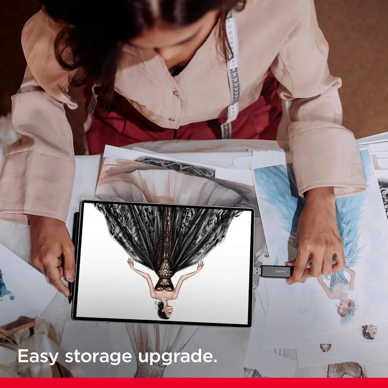 فلش مموری سن‌دیسک اکستریم پرو با USB-A ظرفیت 512 گیگابایت - سرعت خواندن تا 1000 مگابایت بر ثانیه و سرعت نوشتن 900 مگابایت بر ثانیه - برای لپ‌تاپ، کامپیوتر و دسکتاپ - درایو با عملکرد بالا، مشکی - SDCZ820-512G-G46