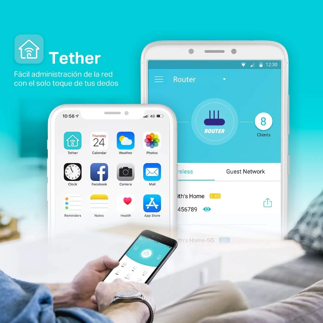 روتر بی سیم اترنت TP-Link Archer C50 IEEE 802.11ac روتر بی سیم اترنت TP-Link Archer C50 IEEE 802.11ac