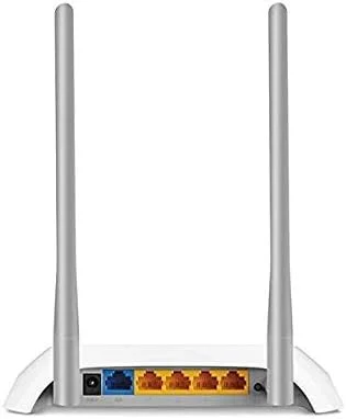 روتر بی سیم N تی پی-لینک TL-WR840N با سرعت 300 مگابیت بر ثانیه (سفید/خاکستری) روتر بی سیم N تی پی-لینک TL-WR840N با سرعت 300 مگابیت بر ثانیه (سفید/خاکستری)