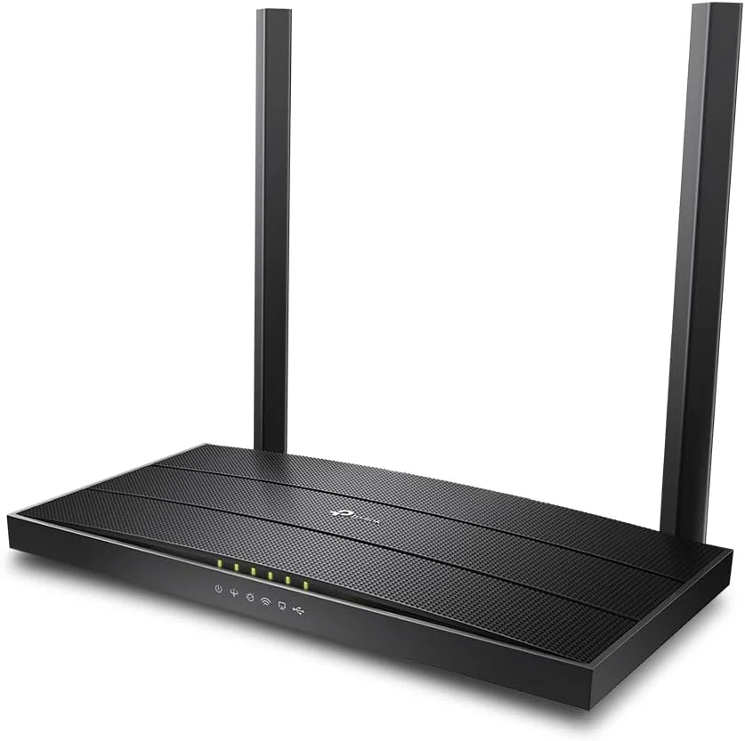 مودم روتر بیسیم گیگابیتی VDSL/ADSL تیپیلینک Archer VR400-AC1200، مشکی مودم روتر بیسیم گیگابیتی VDSL/ADSL تیپیلینک Archer VR400-AC1200، مشکی