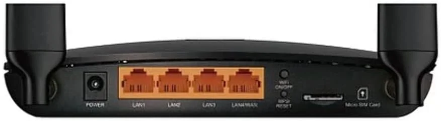 روتر وای فای 4G TP-Link TL-MR6400 N300Mbps، شبکه 4G Cat4 LTE، آنتن خارجی، پورت اترنت، روتر 4G با اسلات سیم کارت، روتر سیم کارت، کنترل والدین، روتر وای فای TP-Link، Plug and Play روتر وای فای 4G TP-Link TL-MR6400 N300Mbps، شبکه 4G Cat4 LTE، آنتن خارجی، پورت اترنت، روتر 4G با اسلات سیم کارت، روتر سیم کارت، کنترل والدین، روتر وای فای TP-Link، Plug and Play