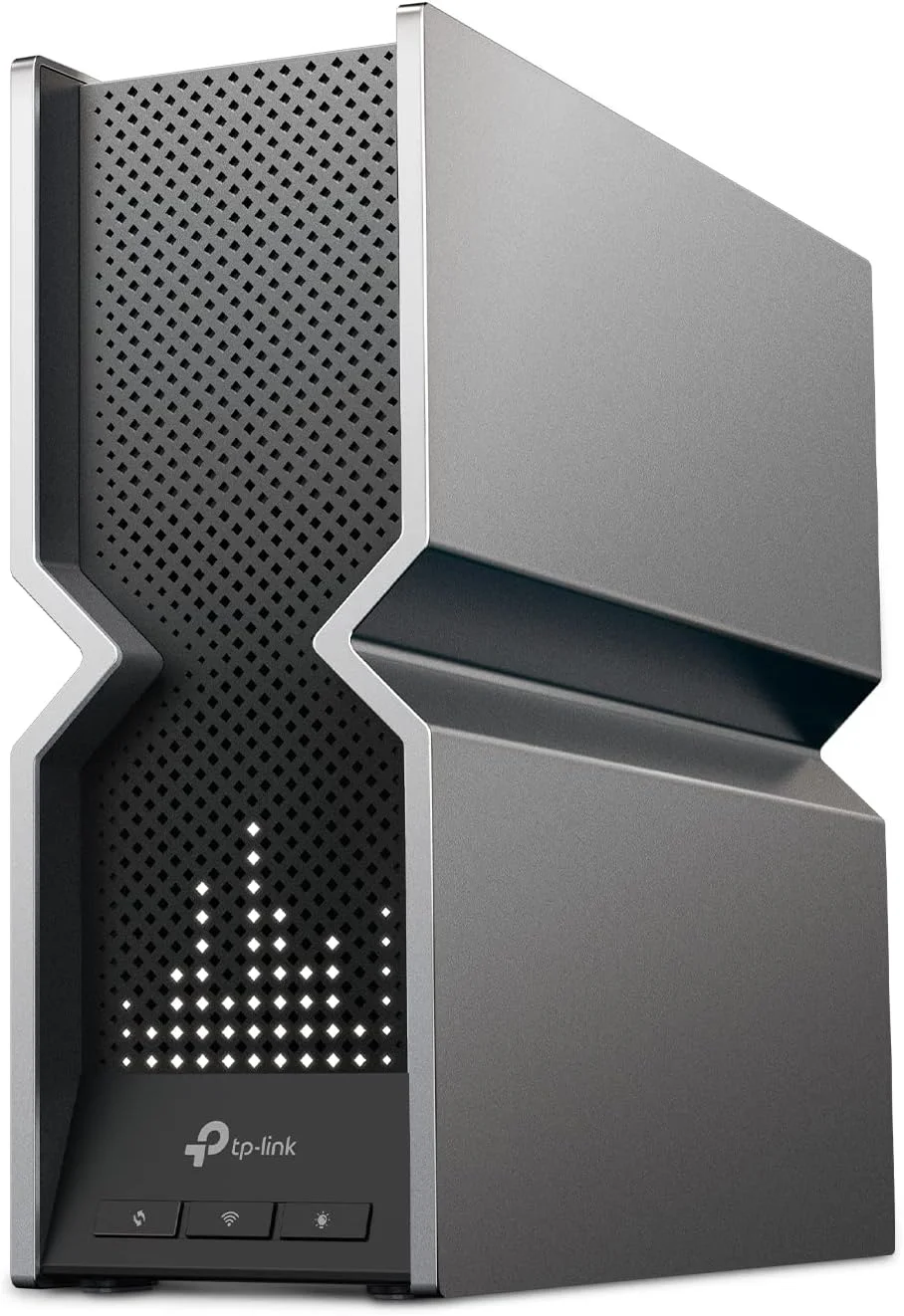 روتر وای فای 7 سه باندی TP-Link BE19000 (Archer BE800) | 12-جریانی 19 گیگابیت بر ثانیه | 2 × 10G + 4 × 2.5G پورت | صفحه نمایش LED | 8 آنتن با کارایی بالا | VPN، Easy Mesh، 4×4 MU-MIMO، HomeShield، IoT خصوصی