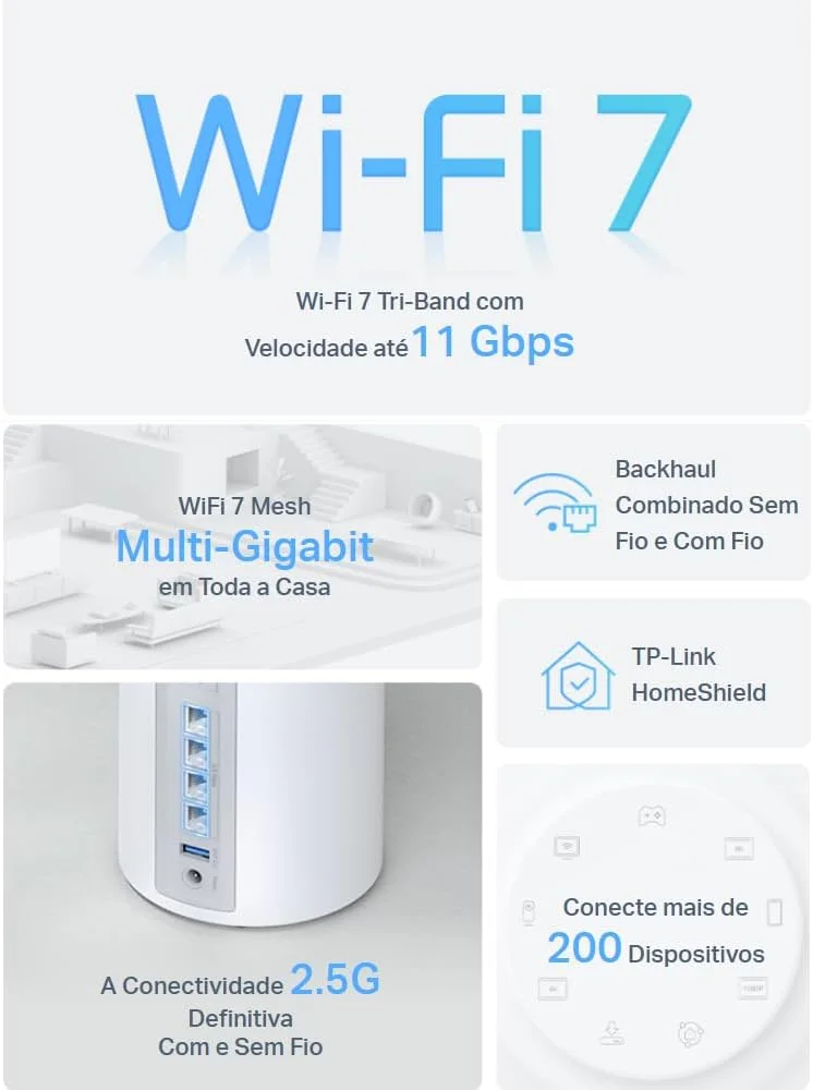 سیستم وای فای مش TP-Link Deco BE65 | BE9300 برای کل خانه | تک عددی سیستم وای فای مش TP-Link Deco BE65 | BE9300 برای کل خانه | تک عددی