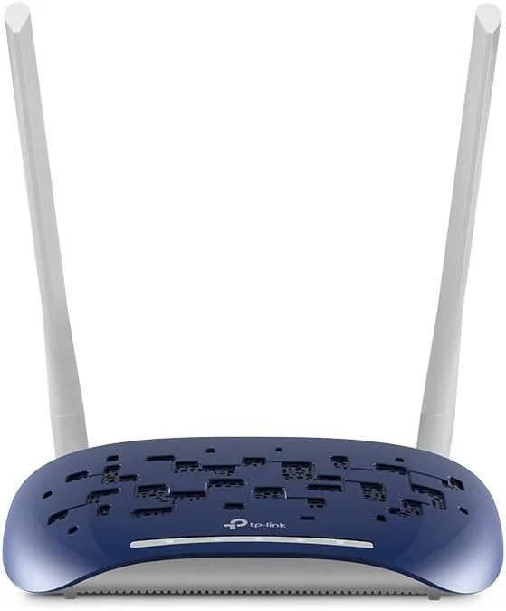 مودم روتر بی‌سیم VDSL/ADSL تی‌پی‌لینک مدل TD-W9960 با سرعت 300 مگابیت بر ثانیه، پشتیبانی از حالت مودم تنها، دوشاخه UK