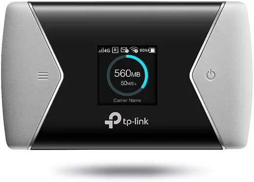 مودم همراه 4G LTE-Advanced تی پی-لینک M7650 با سرعت 600 مگابیت بر ثانیه، Cat 11، دو بانده، هات اسپات، قابلیت اتصال 32 دستگاه