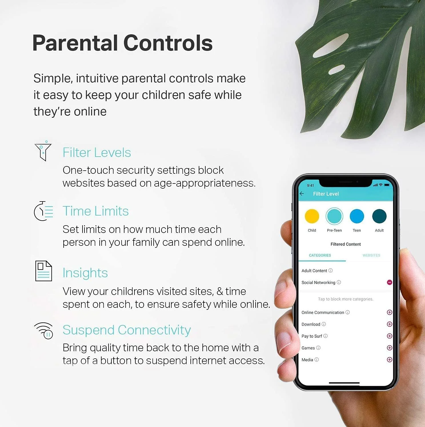 سیستم وای فای مش ترکیبی پاورلاین TP-Link Deco (Deco P9) - پوشش تا 550 متر مربع برای کل خانه، جایگزین روتر/تقویت کننده وای فای، سیگنال از طریق دیوارها، رومینگ یکپارچه، کنترل والدین، بسته 3 عددی سیستم وای فای مش ترکیبی پاورلاین TP-Link Deco (Deco P9) - پوشش تا 550 متر مربع برای کل خانه، جایگزین روتر/تقویت کننده وای فای، سیگنال از طریق دیوارها، رومینگ یکپارچه، کنترل والدین، بسته 3 عددی