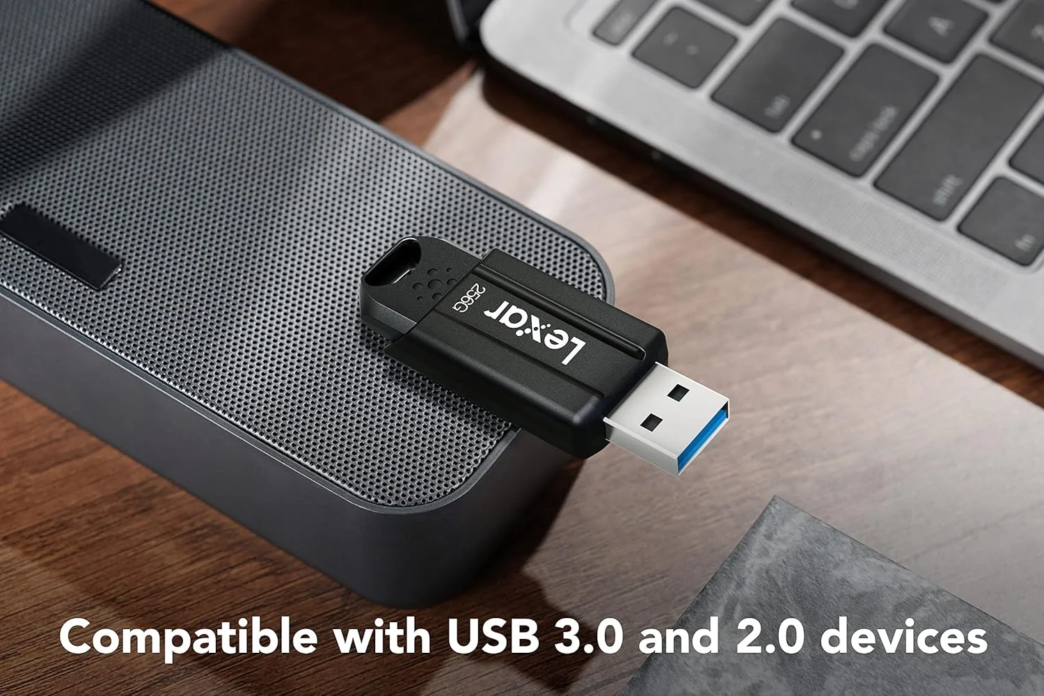 فلش مموری USB 3.1 لکسار JumpDrive S80 با ظرفیت 256 گیگابایت، سرعت خواندن تا 150 مگابایت بر ثانیه، فلش USB برای کامپیوتر، ذخیره سازی داده های خارجی، عکس، فیلم (LJDS080256G-BNBAG) فلش مموری USB 3.1 لکسار JumpDrive S80 با ظرفیت 256 گیگابایت، سرعت خواندن تا 150 مگابایت بر ثانیه، فلش USB برای کامپیوتر، ذخیره سازی داده های خارجی، عکس، فیلم (LJDS080256G-BNBAG)